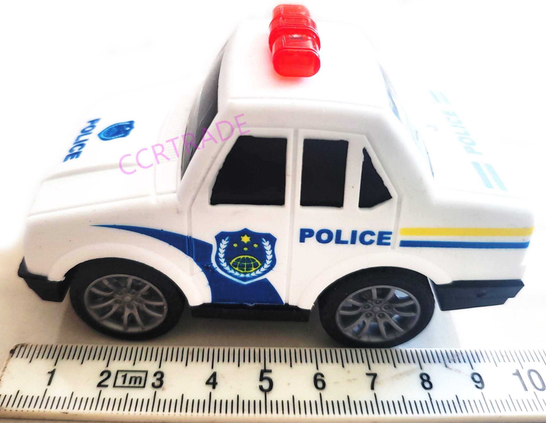 รถตำรวจโมเดล 4 แบบ มีลานถาด 34 ซม.