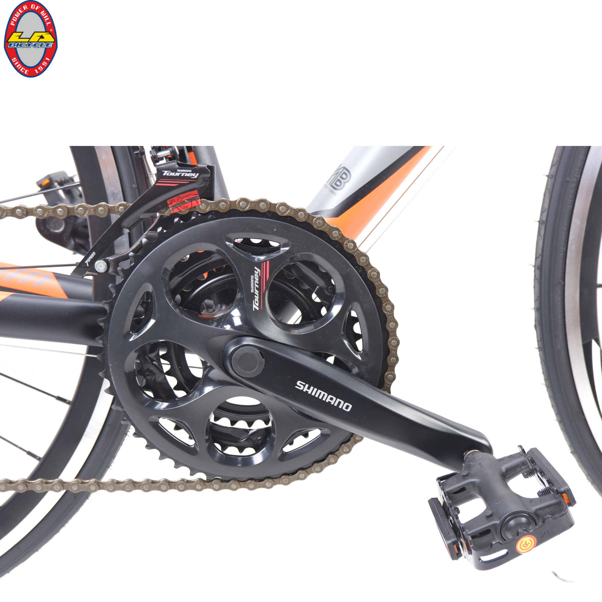 จักรยานเสือหมอบเกียร์ SHIMANO มือตบ LA PODIUM 1.0 700C