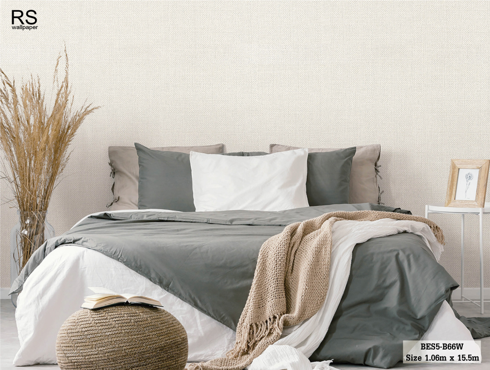 วอลเปเปอร์ สีน้ำตาลอ่อน BES5-B66W
