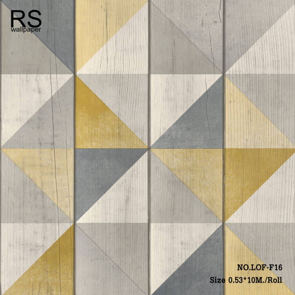 วอลเปเปอร์ลายไม้ประยุกต์กราฟฟิค LOF-F16