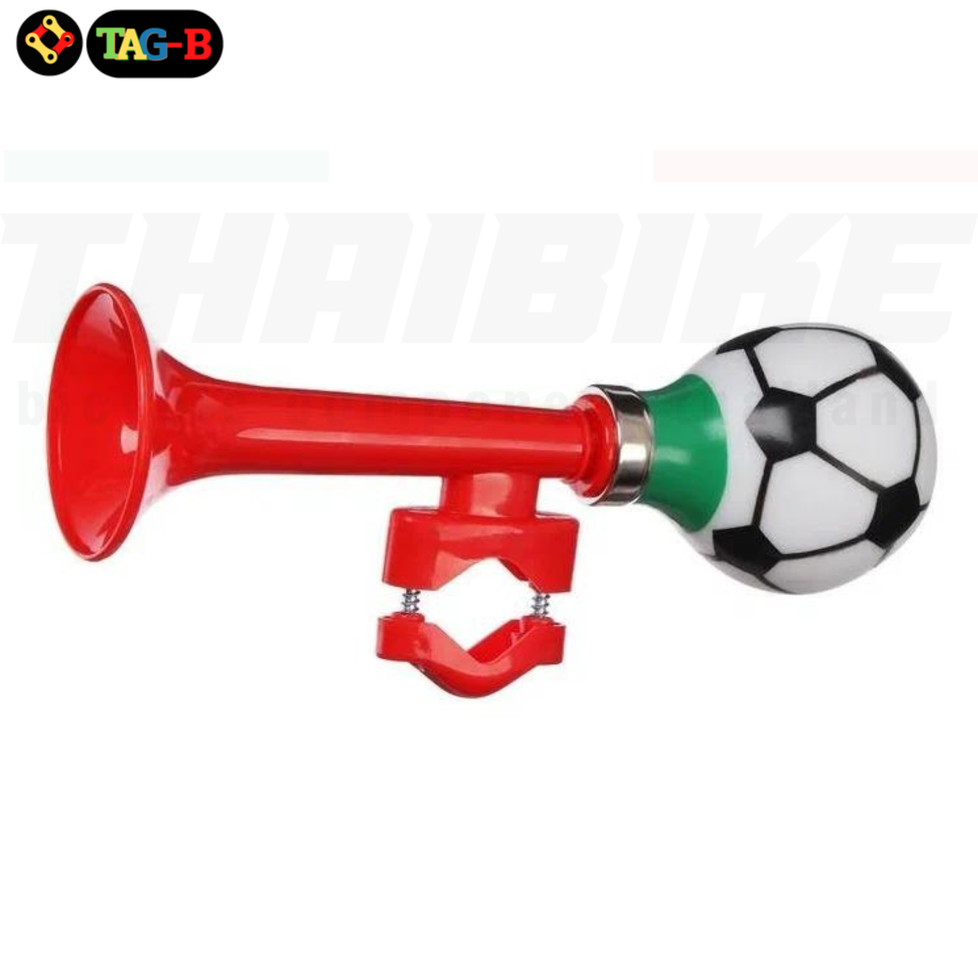 แตรลมติดรถจักรยานเด็ก พลากติก เสียงดัง โทนเสียงแหลมสูง แตรแม่ค้า แตรจักรยาน แตรบีบ แตรลมมือบีบ แตรลมจักรยาน