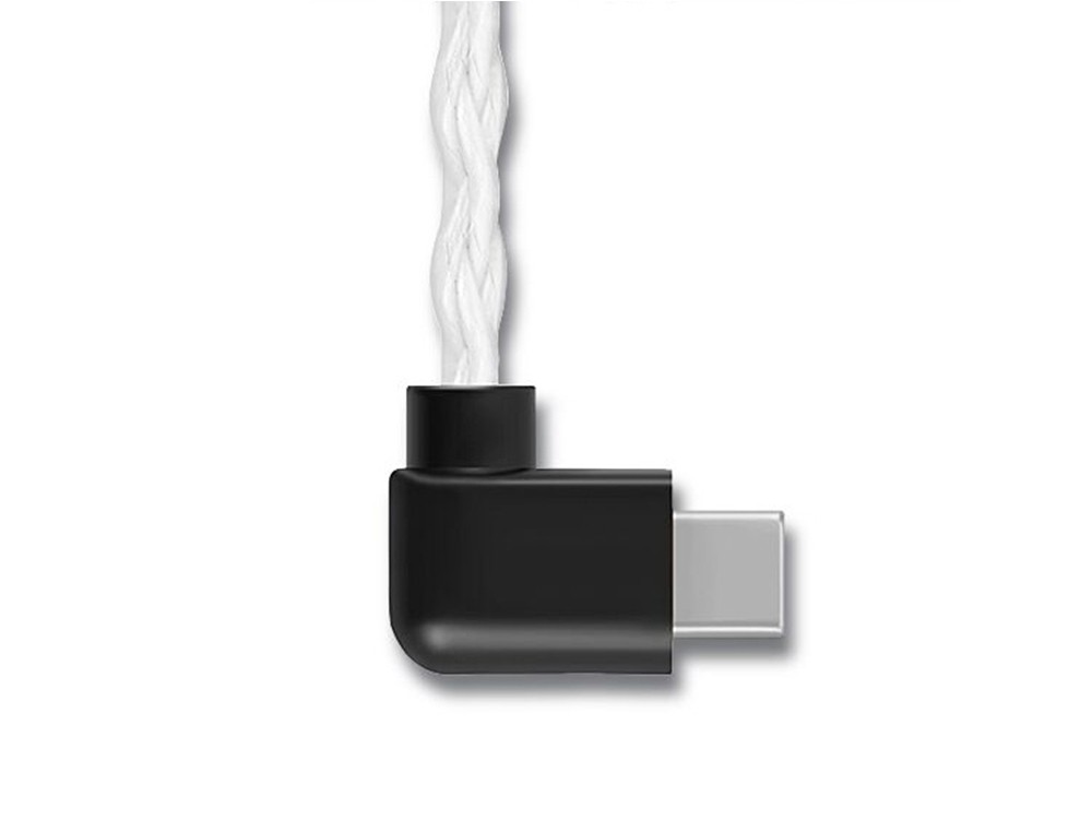 ขาย Shanling L2 สาย USB Type C เป็น Micro USB คุณภาพดี ทองแดงชุบเงินแบบ 30 AWG Mini to Mini ยาว 10CM