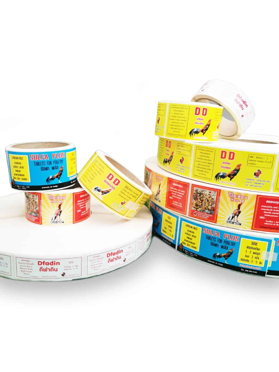 ฉลากสินค้าแบบม้วน ราคาถูก