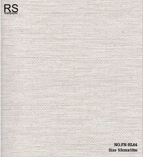 วอลเปเปอร์ เทกเจอร์ลายผ้า สีน้ำตาลอ่อนปนครีมอ่อน FN-HL64