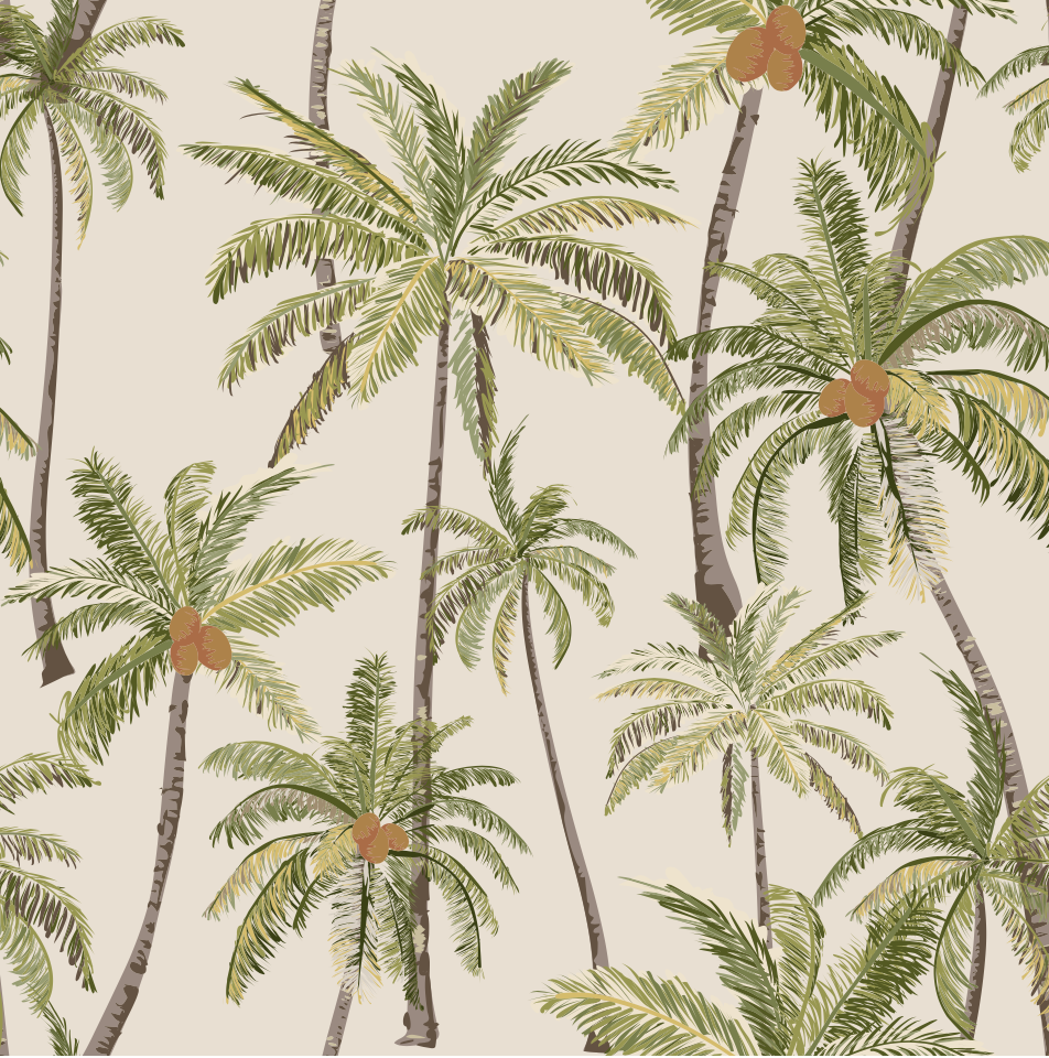 วอลเปเปอร์ภาพป่าเขตร้อน Tropical (สั่งผลิต)