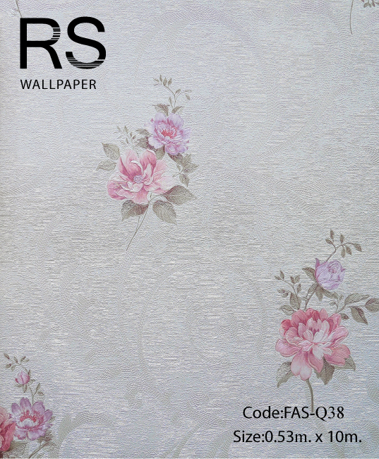วอลเปเปอร์ลายดอกไม้ FAS-Q38