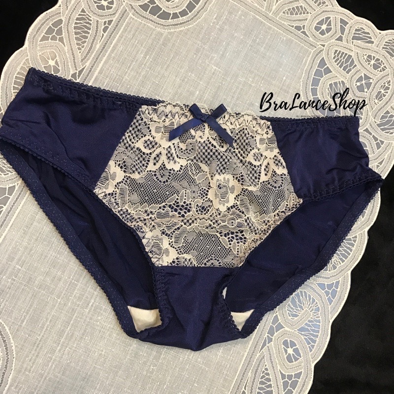 BLS✿0101 Setบรา+กกน. งานลูกไม้ผสมผ้าซาตินนำเข้า