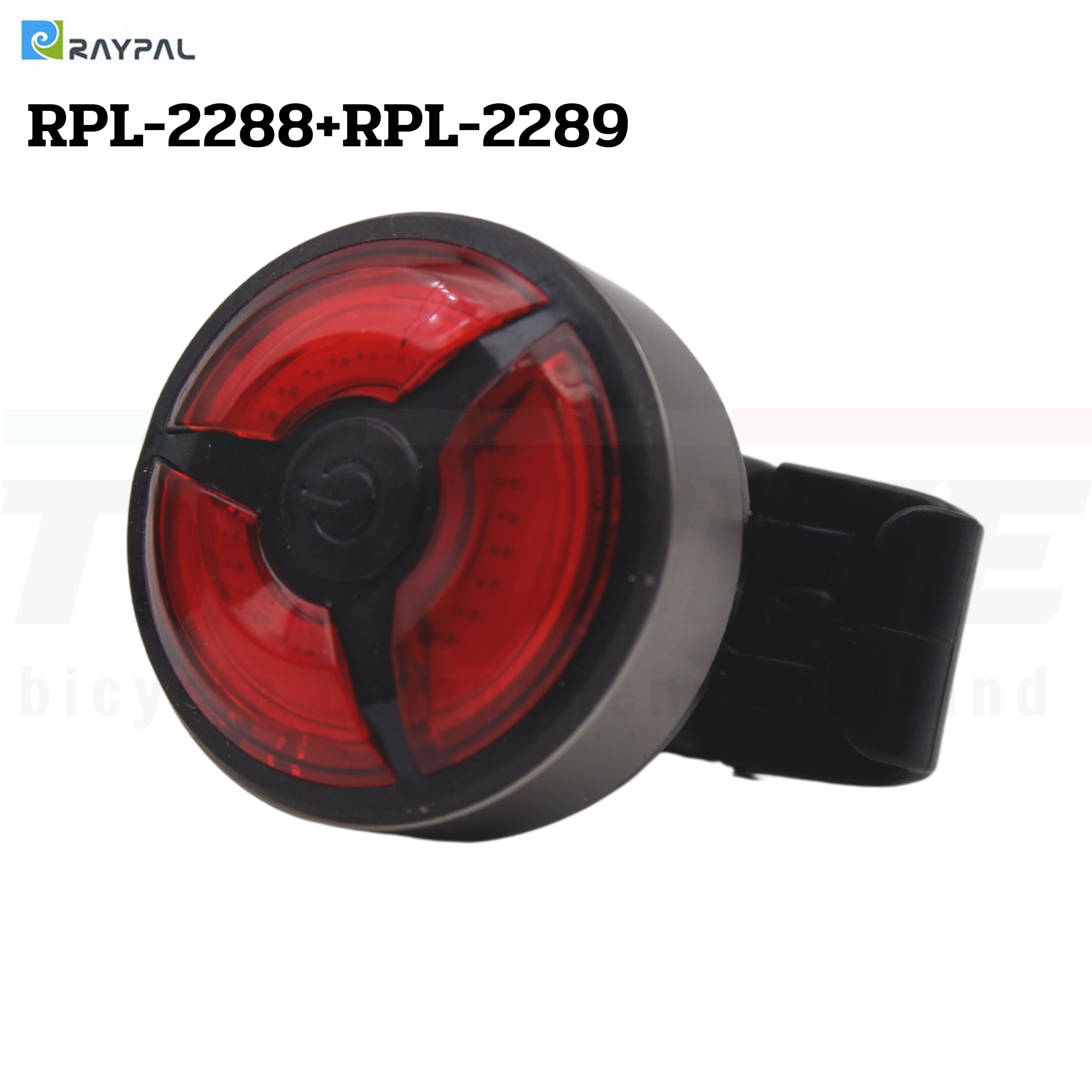 ชุดไฟหน้าท้ายจักรยาน RAYPAL RPL-2288+RPL-2289