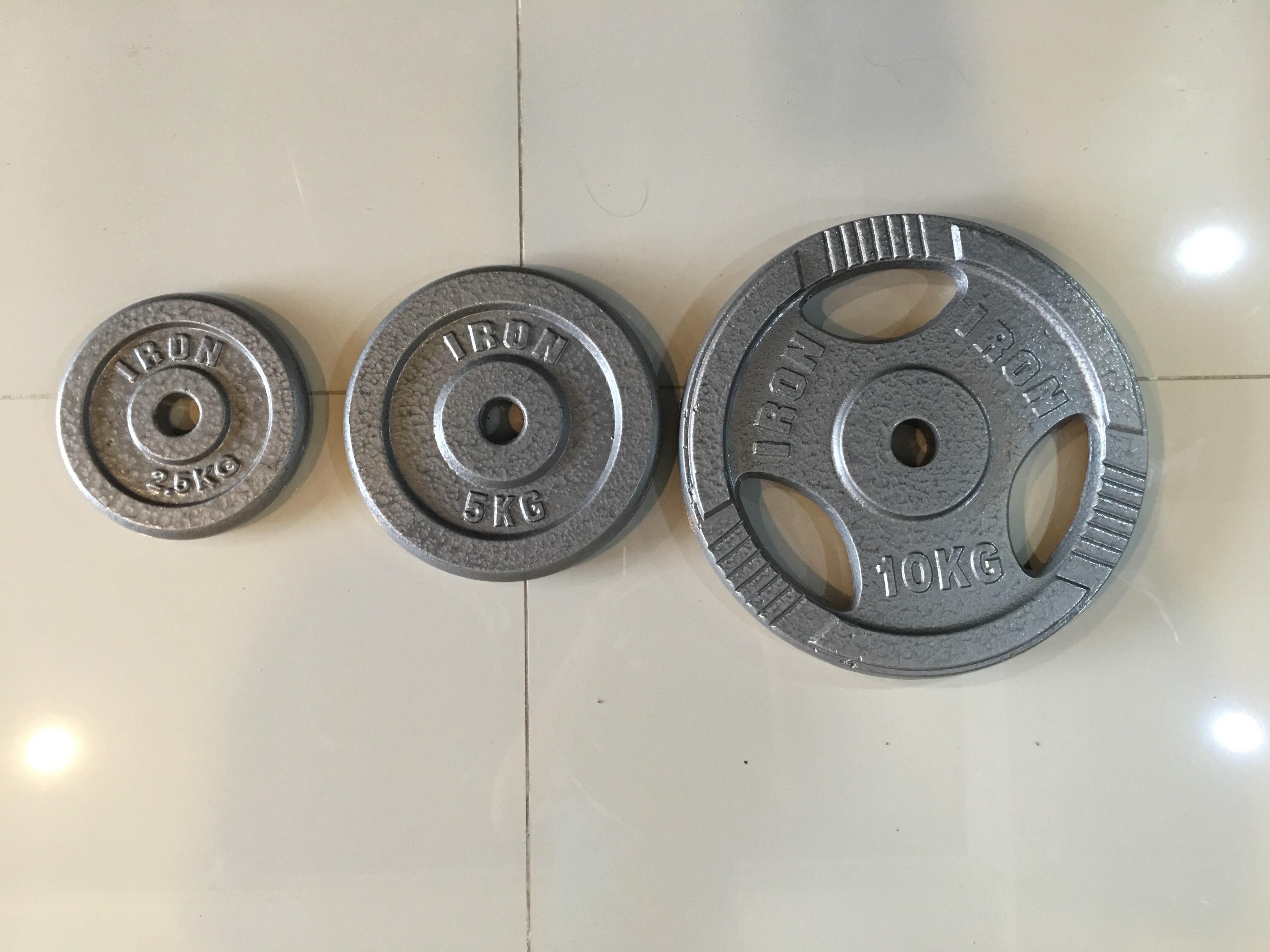 แผ่นน้ำหนัก สำหรับแกนรูขนาด 1 นิ้ว