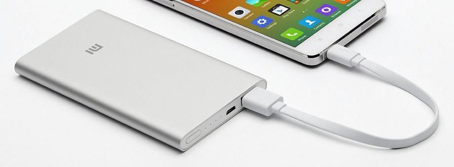 ขาย Xiaomi Power Bank Slim 5000 mAh แบตสำรองอัจฉริยะชาร์จไว มี 2 สี