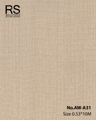 วอลเปเปอร์สีน้ำตาลทอง มีเทกเจอร์ No.AW-A31
