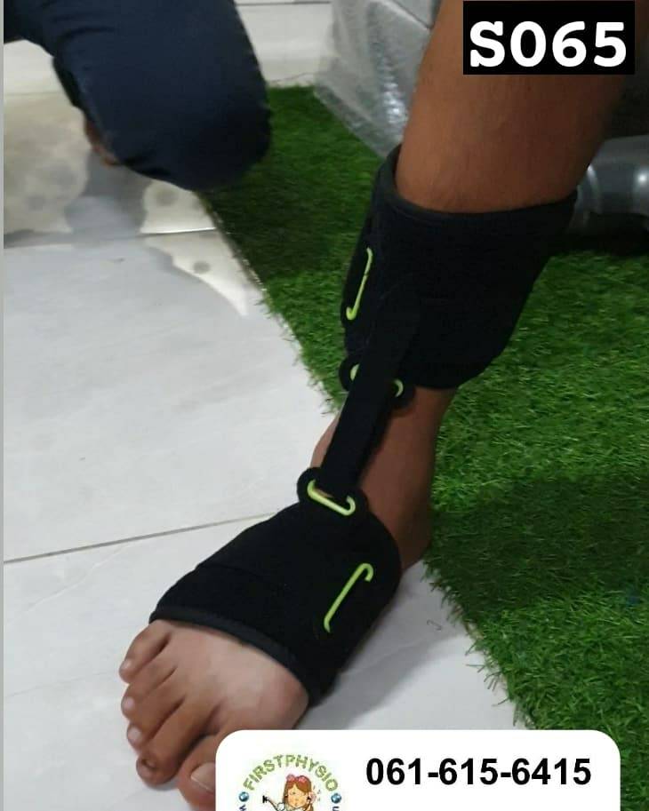 FIRSTPHYSIO/สายรัดกระดกเท้า (Foot up)/อุปกรณ์กันปลายเท้าตก/เท้าแกว่ง/สายรัดพยุงข้อเท้า/สายรัดพยุงปลายเท้า/ที่ประคองปลายเท้า