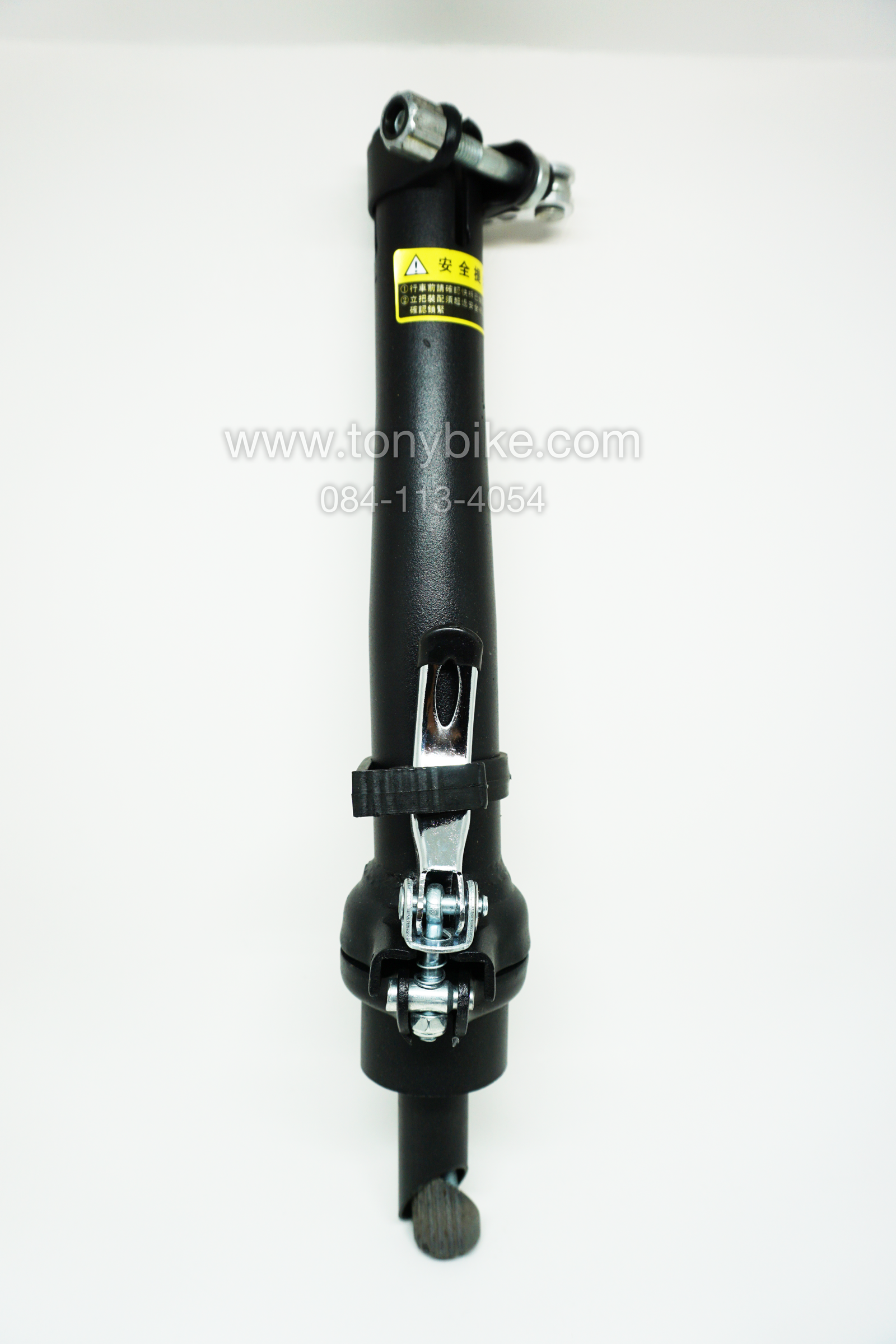 คอรถจักรยานพับ สีดำ