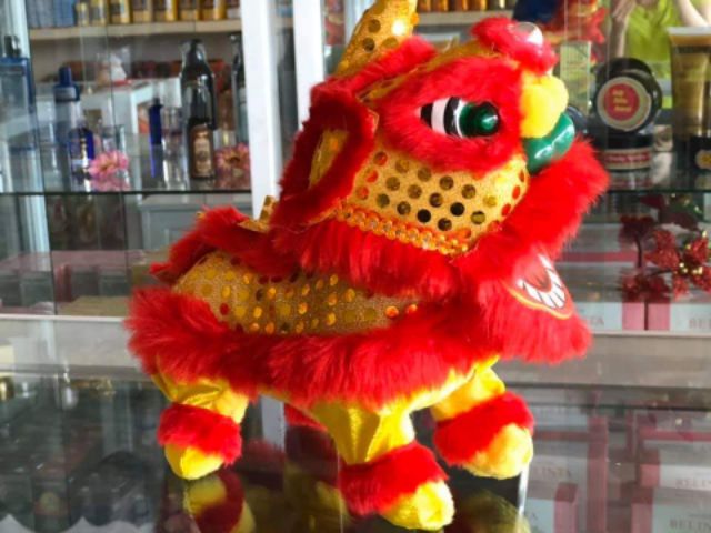 สิงโตตรุษจีน สิงโตอั่งเปา สิงโตร้องเพลง เด็กเชิดสิงโต เต้น พร้อมส่ง