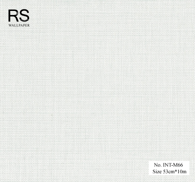 วอลเปเปอร์ มีกลิดเตอร์ สีขาว No.INT-M66