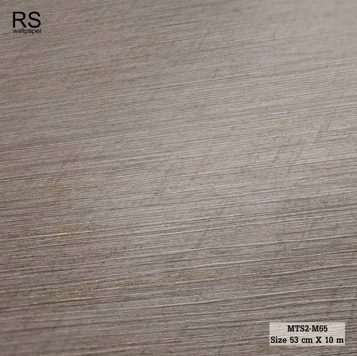 วอลเปเปอร์ สีน้ำตาลปนทอง MTS2-M65