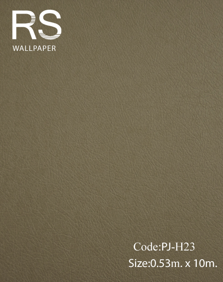 วอลเปเปอร์ลายเรียบเทกเจอร์หนัง PJ-H23