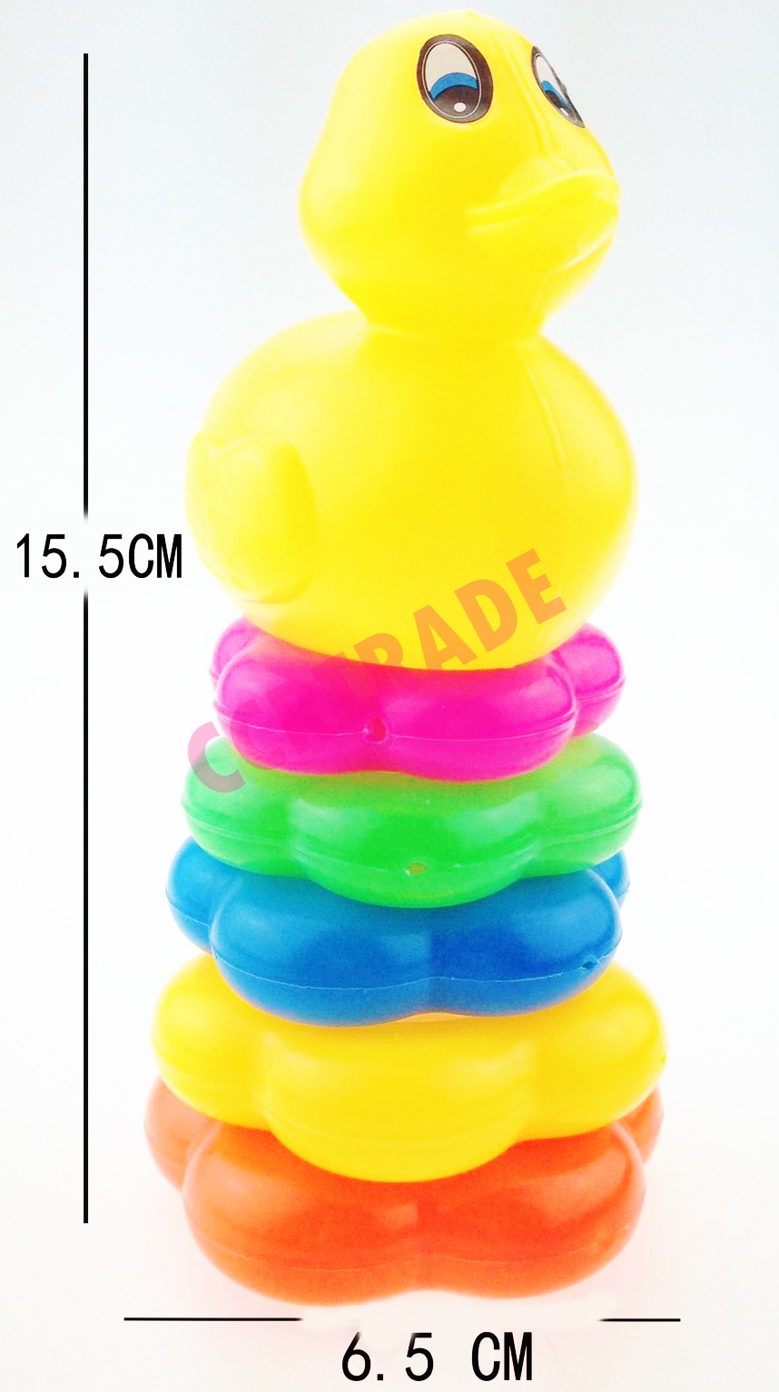 เป็ดโยนห่วง 5 ชั้นถุงตาข่าย 15.5 ซม.