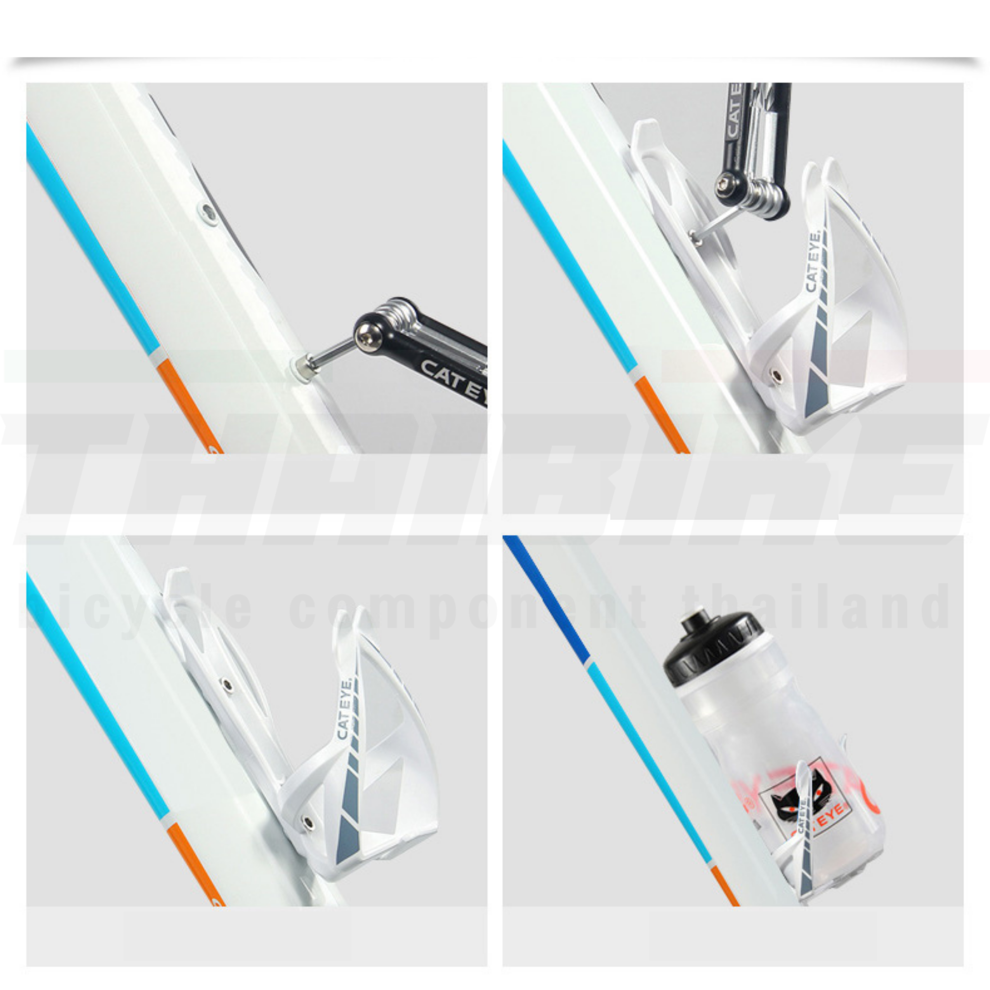 ขายึดขวดน้ำจักรยาน CATEYE TRL-10 Bicycle Plastic Bottle Holder