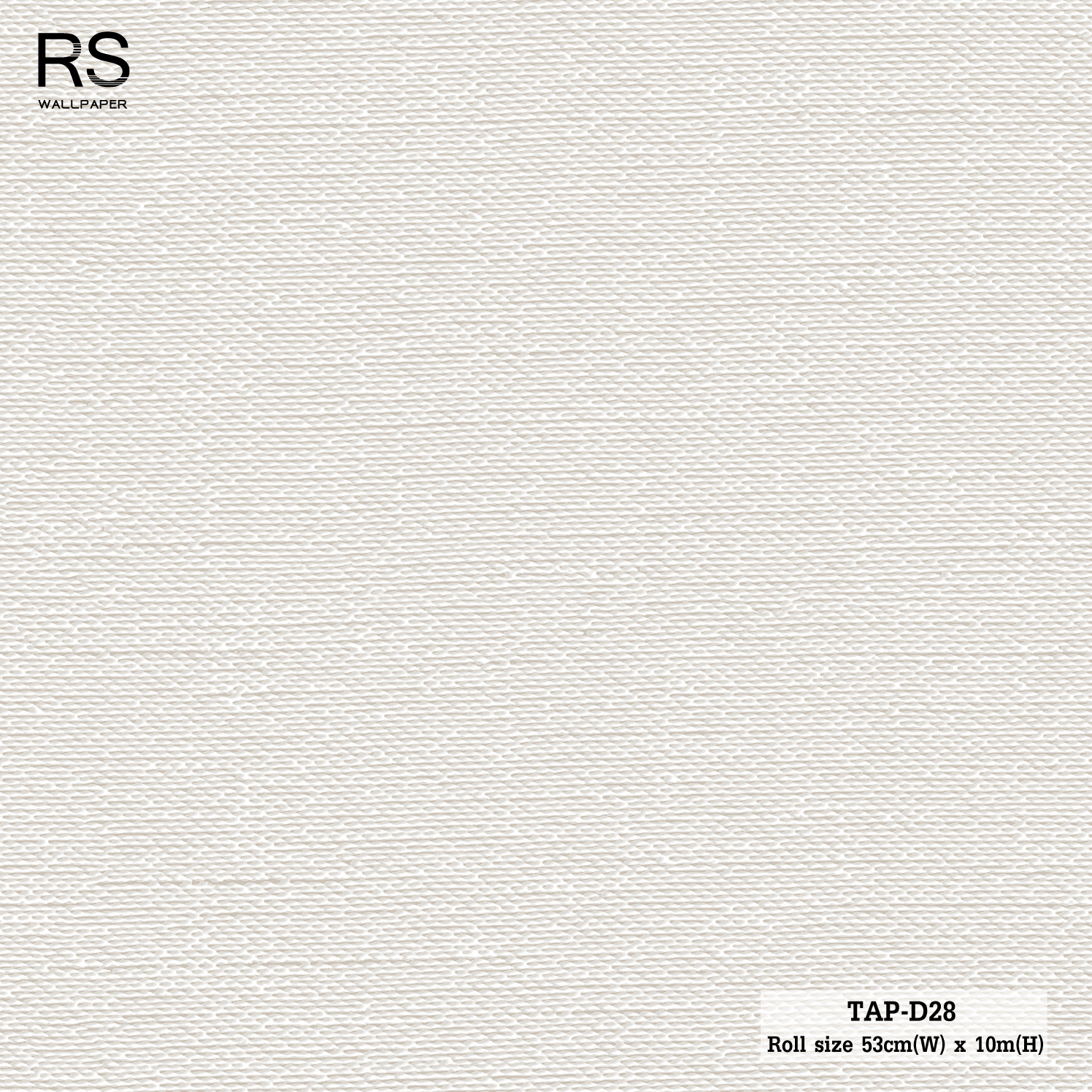 วอลเปเปอร์ลายผ้า สีครีม TAP-D28