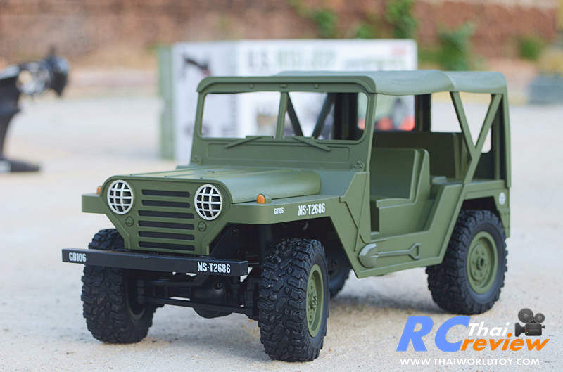 U.S.M151 JEEP 4x4 scale1:14 รถจิ๊ปทหารบังคับ