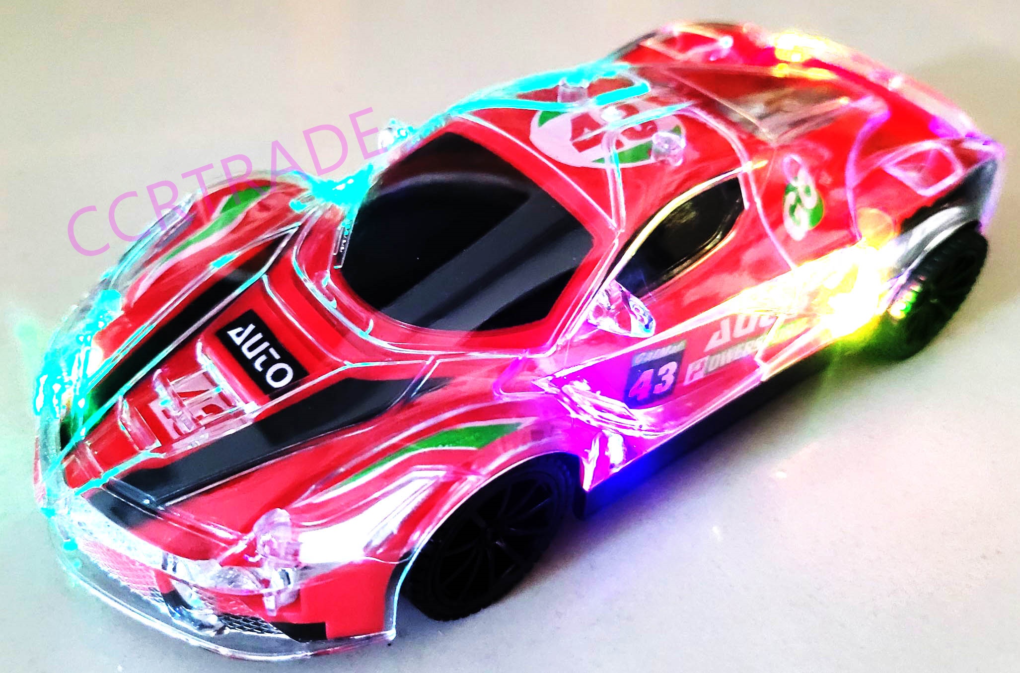 รถเรซซิ่งสปอร์ตบังคับ+รีโมทกล่อง 14x27.5 ซม.(1x3)