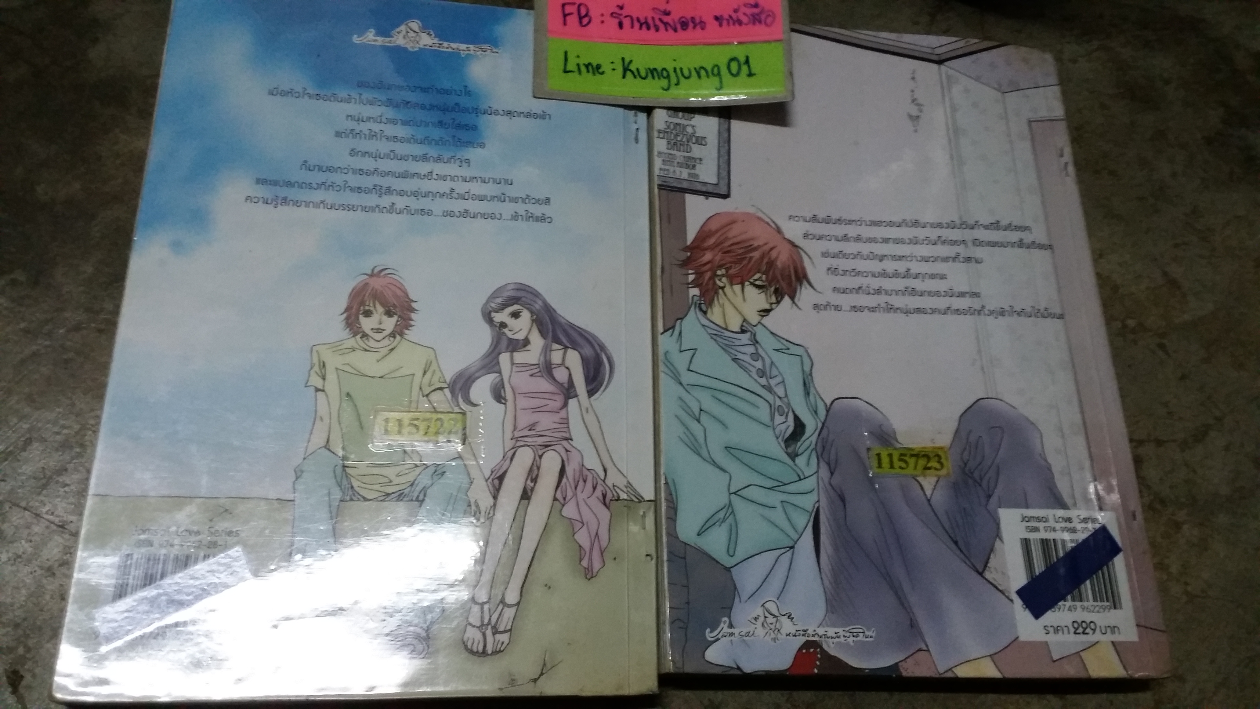 สาวใสหนุ่มซ่าส์ ตามล่าหารัก 1-2 จบ (การ์ตูนสี)