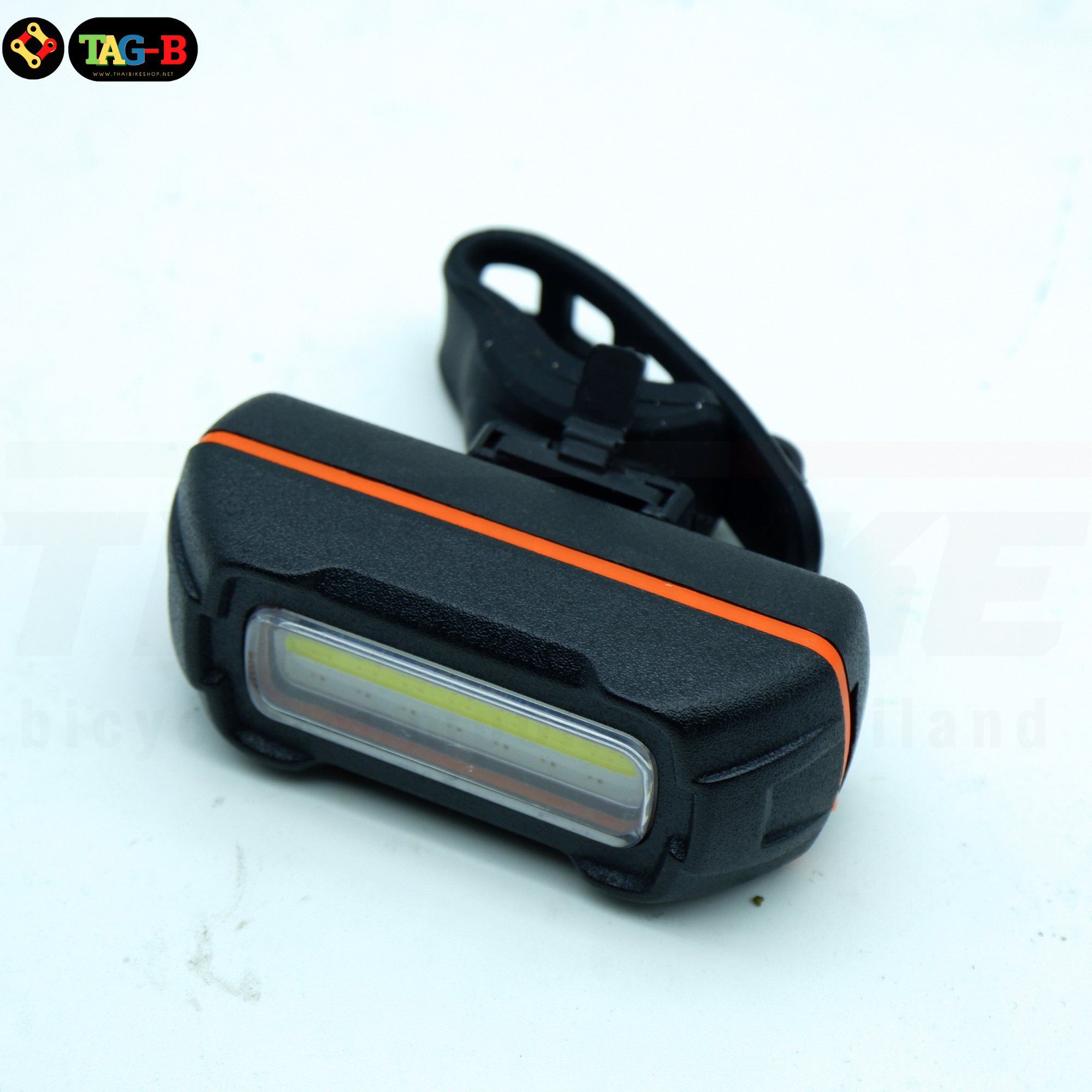ไฟท้ายจักรยานแบบสองสี COB BICYCLE LIGHT HYD-012 ใช้ถ่าน