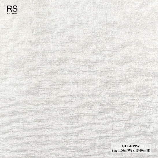 วอลเปเปอร์สีครีม มีกากเพชรสีทอง GLI-F39W