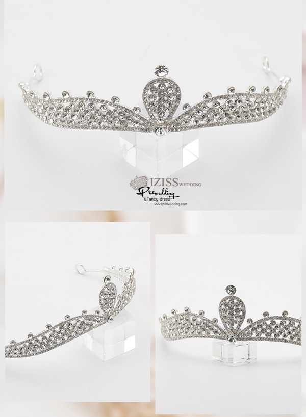 AC005 **พรีออเดอร์**ชุดเทียร่า มงกุฎเพชร ชุดเครื่องประดับเจ้าสาวสวยหรูดุจเจ้าหญิง