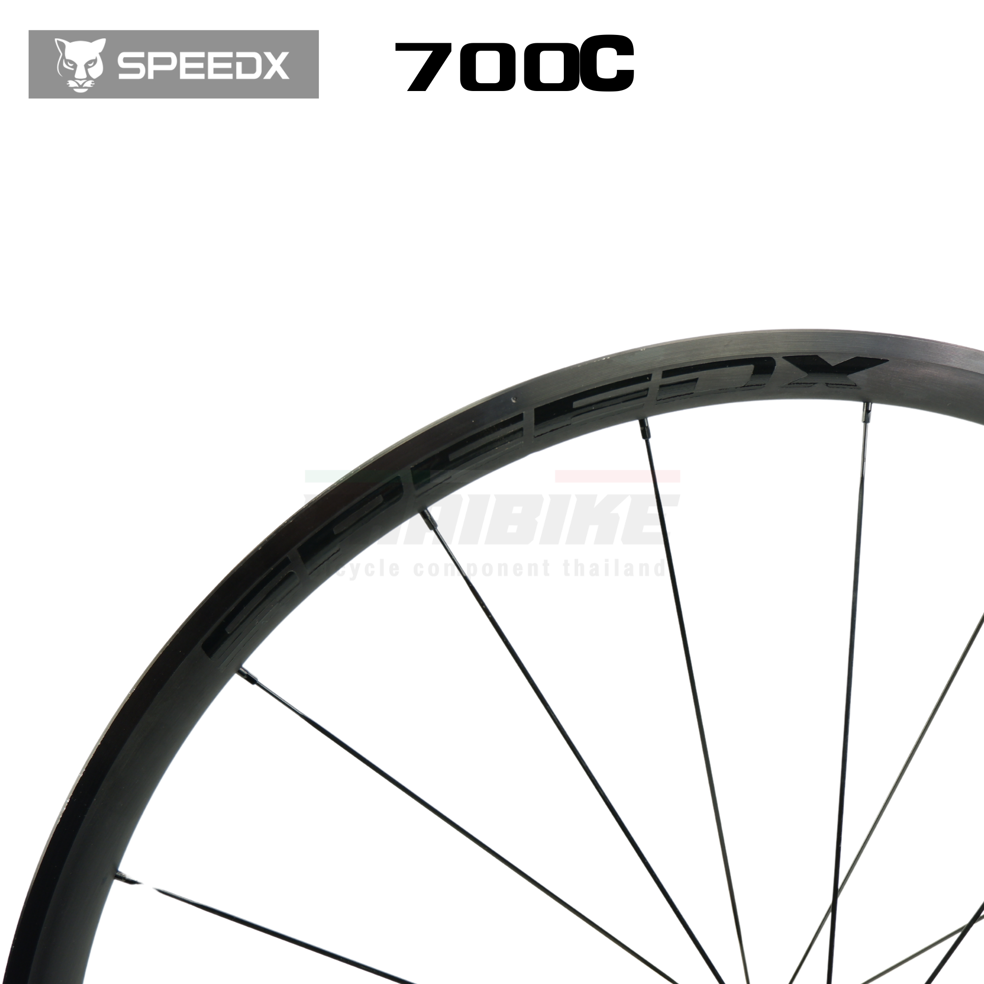 ชุดล้อจักรยานเสือหมอบอลูมิเนียม SPEEDX สำหรับล้อ 700C