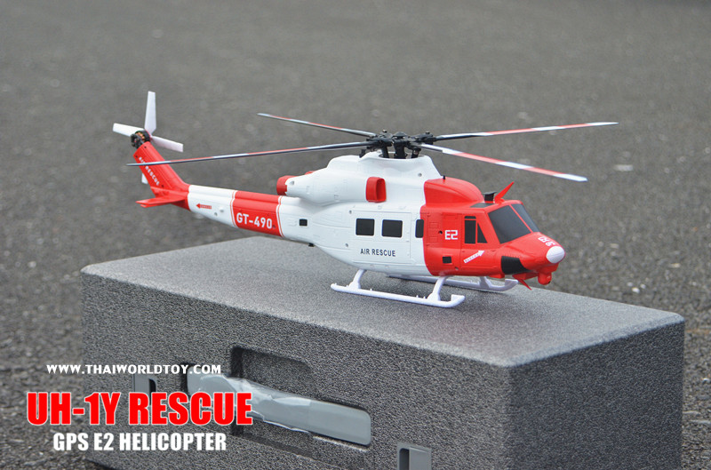 UH-1Y HUEY RESCUE GPS HELICOPTER GOOSKY E2