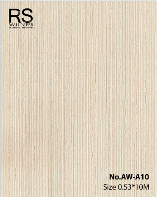 วอลเปเปอร์สีครีม เทกเจอร์เส้น No.AW-A10