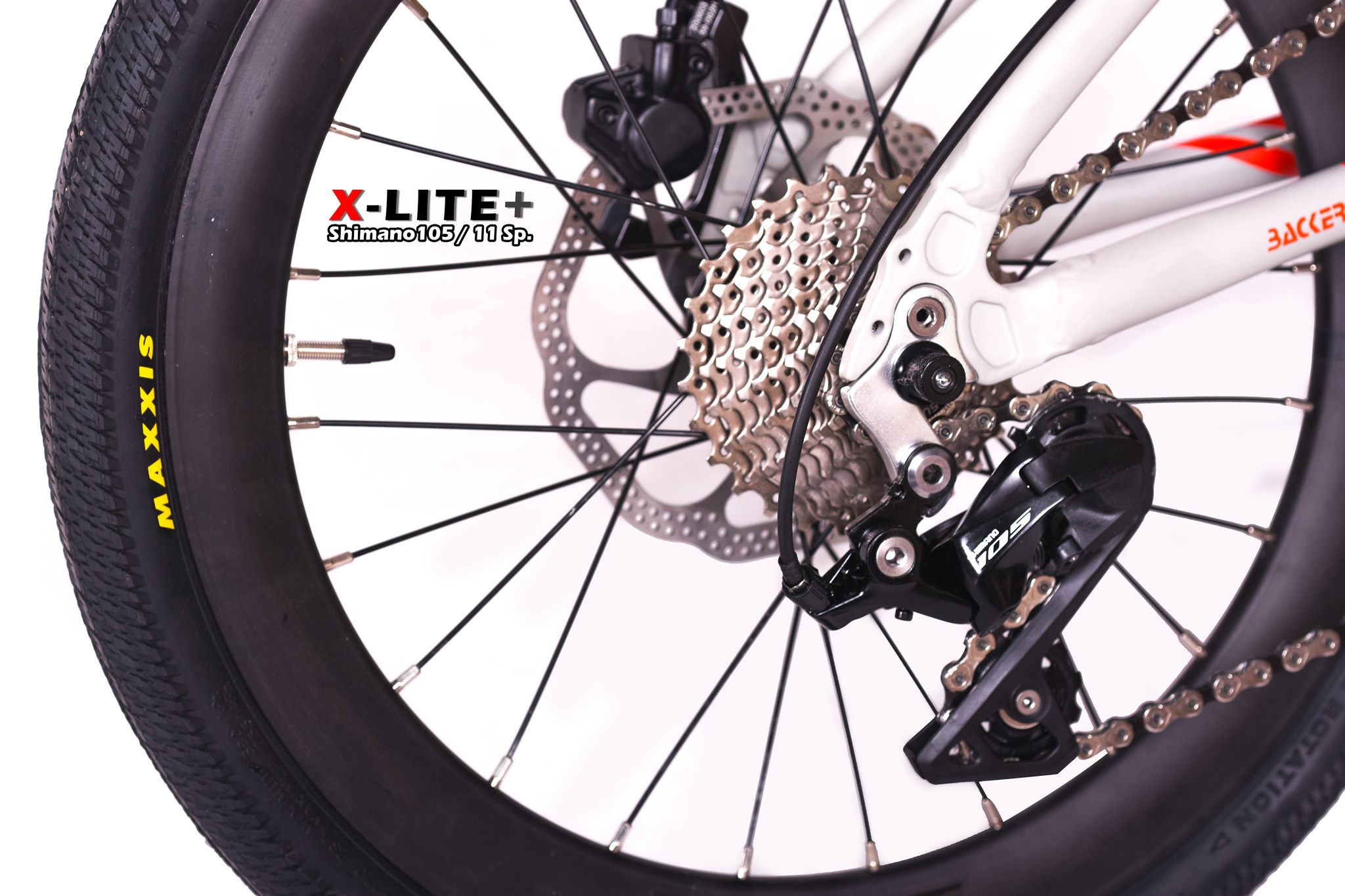 จักรยานพับรุ่นใหม่จาก Backer BACKER รุ่น X-LITE PLUS 20 นิ้ว SHIMANO 105