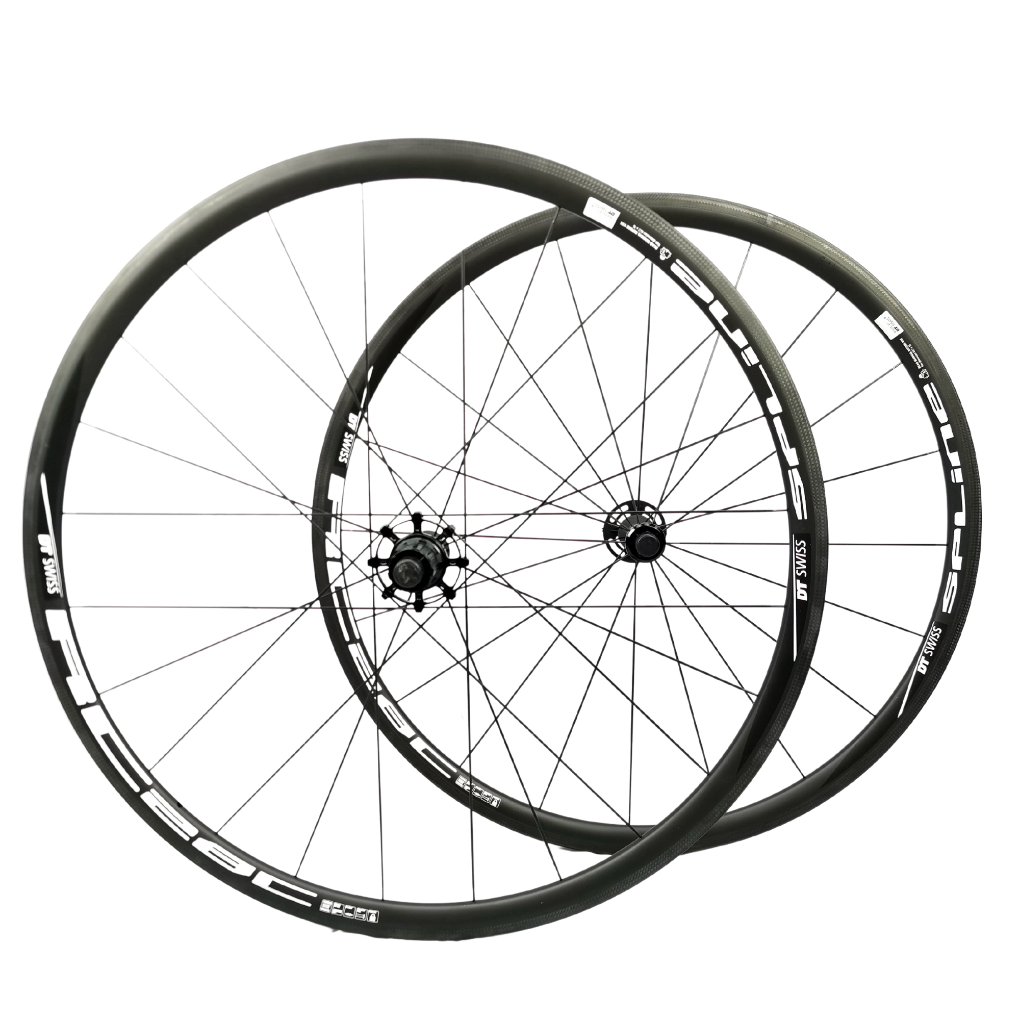 ล้อจักรยานคาร์บอนแท้ ขอบล้อ 700C dtswiss เเท้ ใส่ดุม DECA ขนาดสูง 28/28
