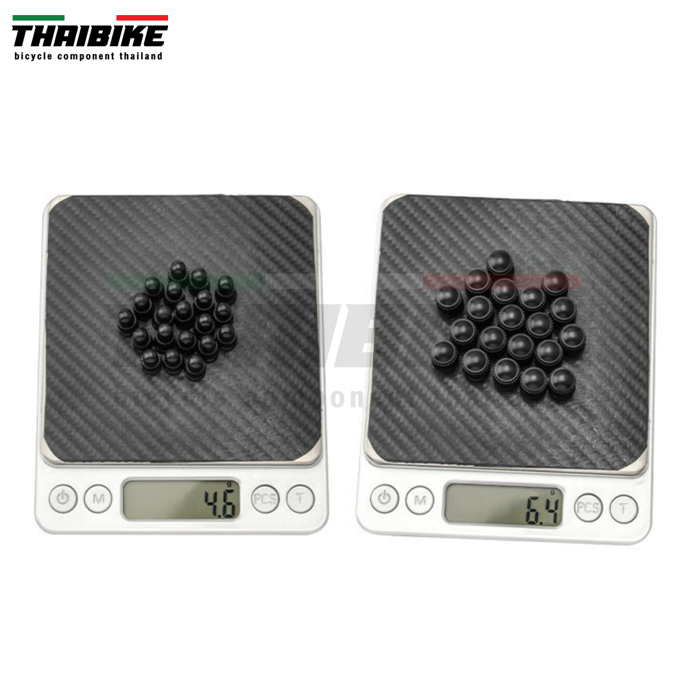 THAIBIKE ฝาปิดจุ๊บลมจักรยาน มอเตอร์ไซต์ รถยนต์ AV/FV จุ๊บใหญ่ จุ๊บเล็ก