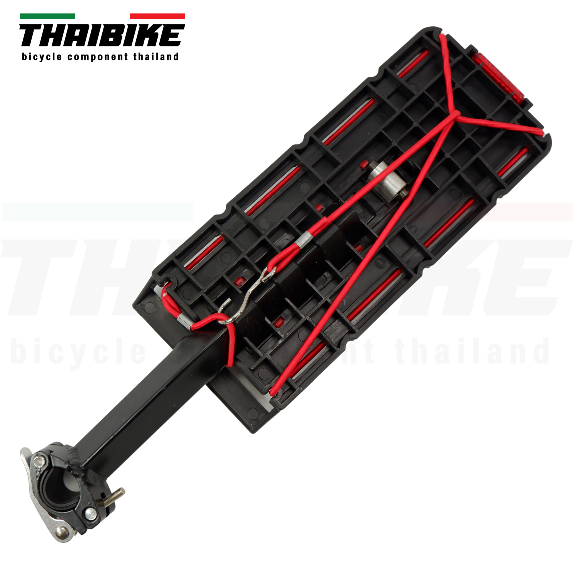 ตะแกรงหลังจักรยานปลดเร็ว TB02 พร้อมบังโคลนในตัว