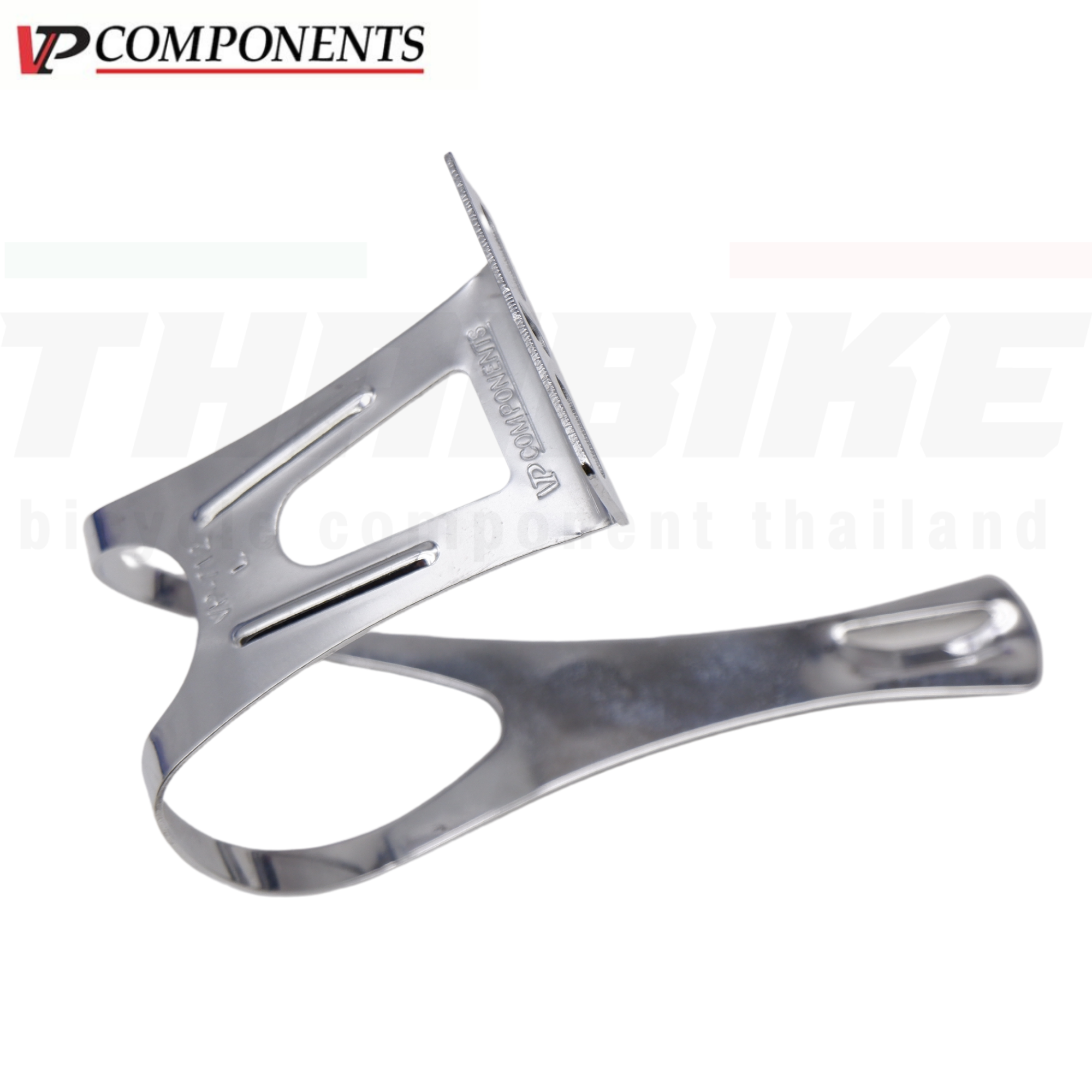 ตะกร้อติดบันไดจักรยาน 2 ข้าง VP COMPONENT Toe Clips สายหนังแท้