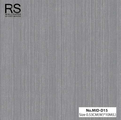 วอลเปเปอร์สีเทา มีกลิตเตอร์วิ้งๆ No.MID-D15