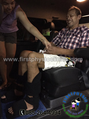 อุปกรณ์ดามกันเท้าตกแบบ 90 องศา อุปกรณ์ดามกันเท้าตก [#1 AFO 90]