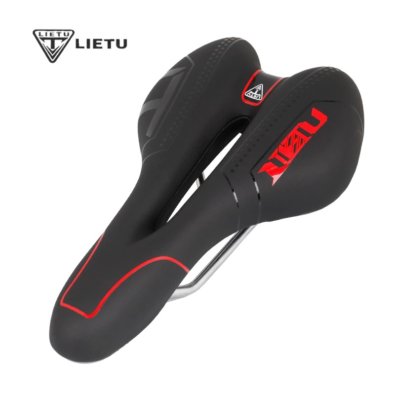 อานจักรยานเสือหมอบเสือภูเขาแบบเจลหนา นุ่ม LIETU 918ฺB