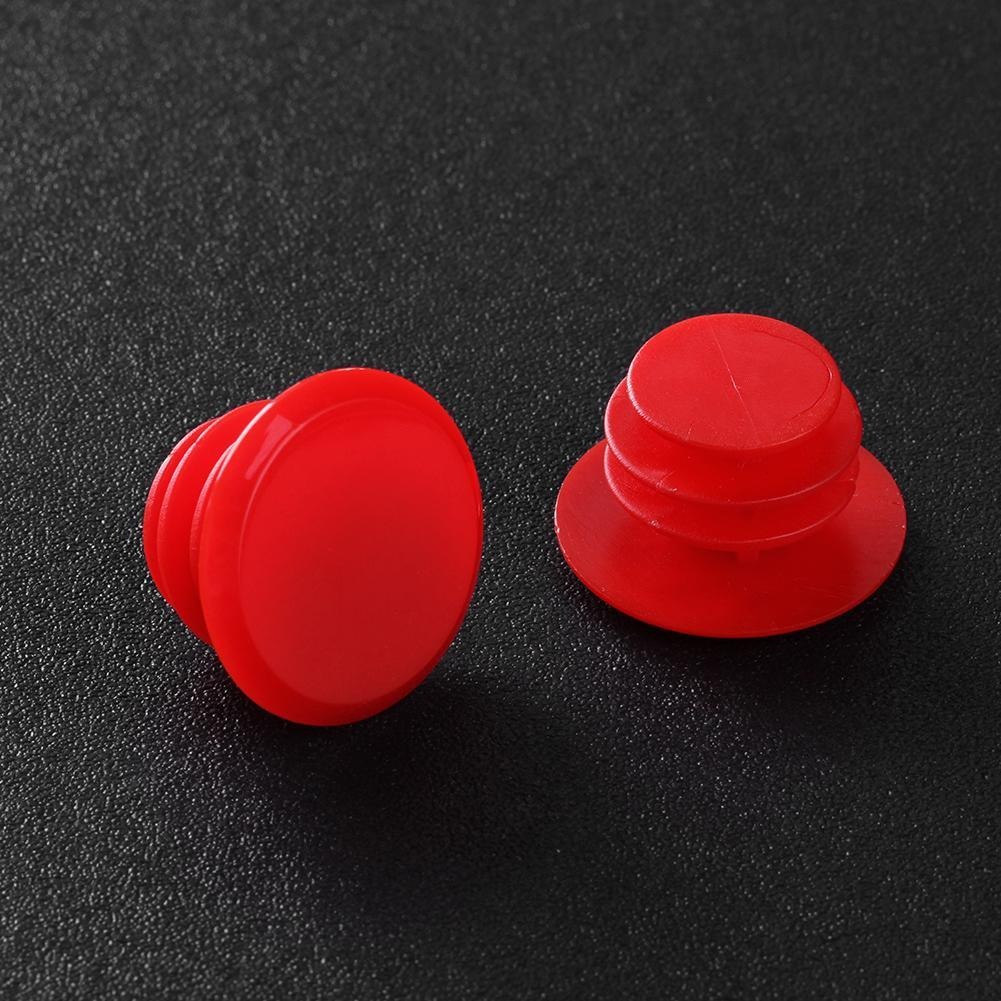 ฝาปิดปลายแฮนด์จักรยาน แบบยาง THAIBIKE MTB Bike Handlebar Plugs Plastic PVC Handle Grip Bar End