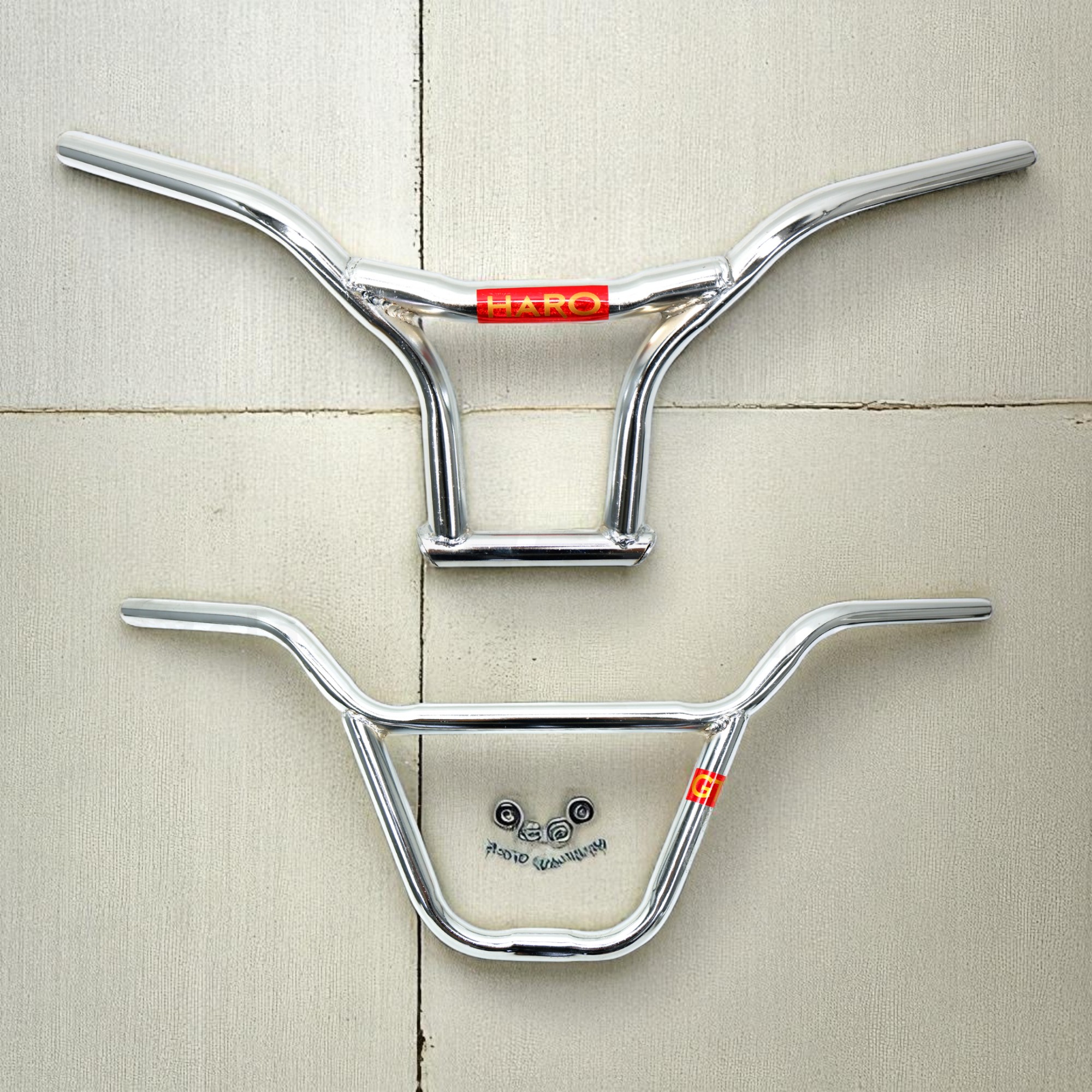 แฮนด์จักรยาน BMX HARO เหล็กชุบโครเมี่ยม