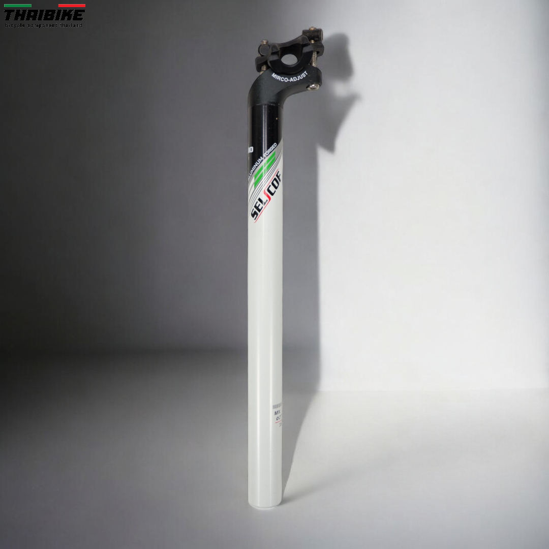SELCOF Aluminum Seatpost หลักอานอลูมิเนียม เยื้องหลัง ขนาด 27.2x350มม.