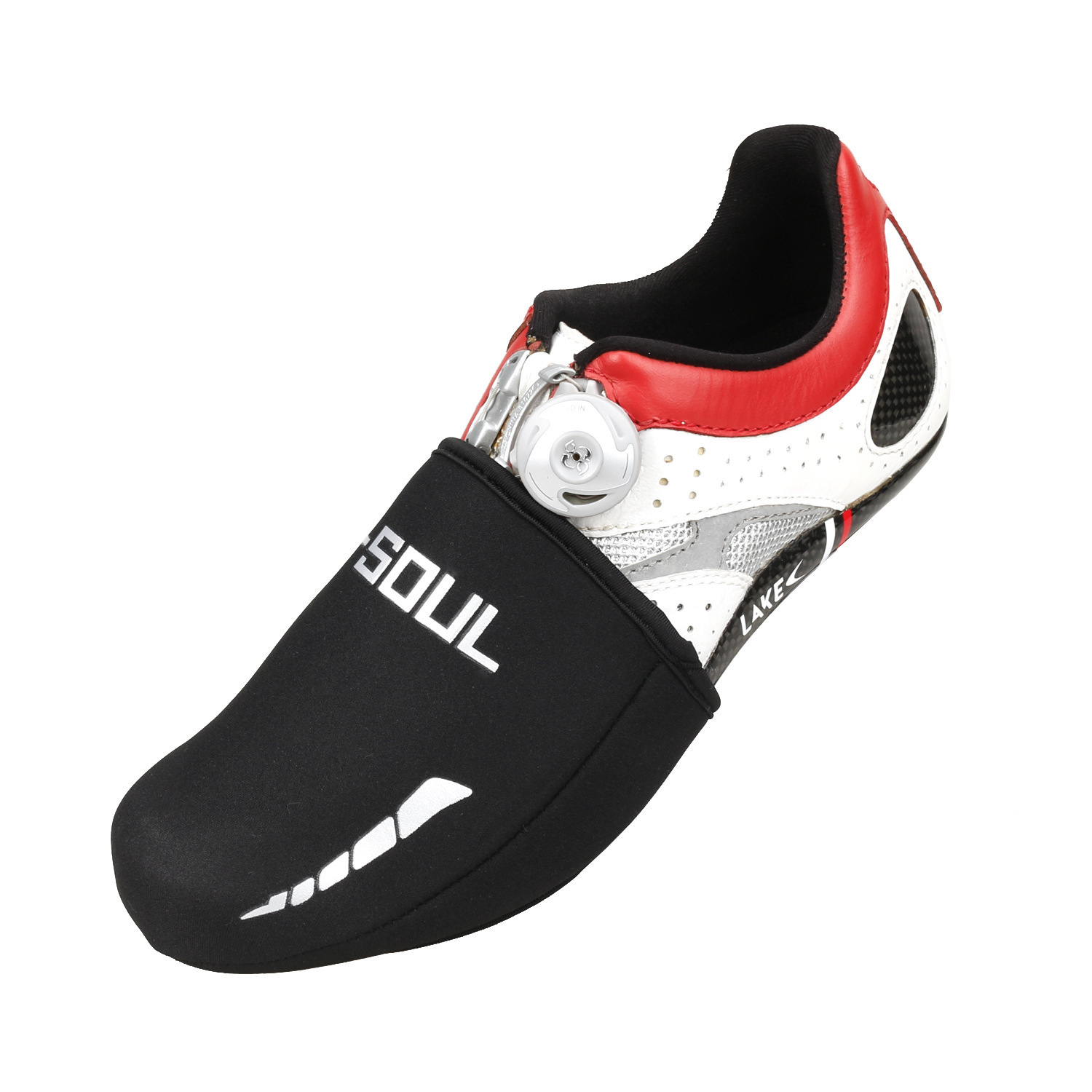 ถุงครอบรองเท้าปั่นจักรยาน แบบกันน้ำ อย่างหนา B-SOUL FREE SIZE