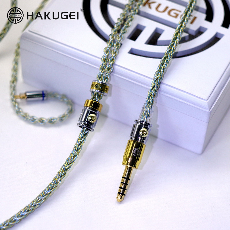 ขาย Hakugei Bifrost สายอัพเกรดหูฟังถักผสม ทอง, เงิน, ทองแดง, Graphene