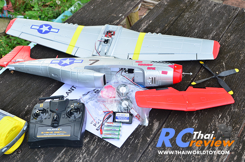 P-51D Mustang 750mm. 4Ch6G AUTO