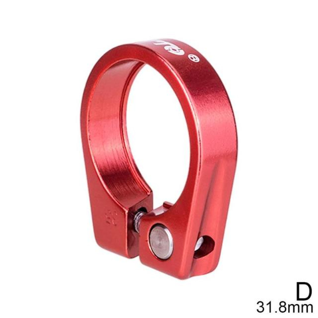 รัดหลักอานจักรยานแบบอลูมิเนียม ZTTO แบบปลดช้า ปลดเร็ว 31.8 34.9