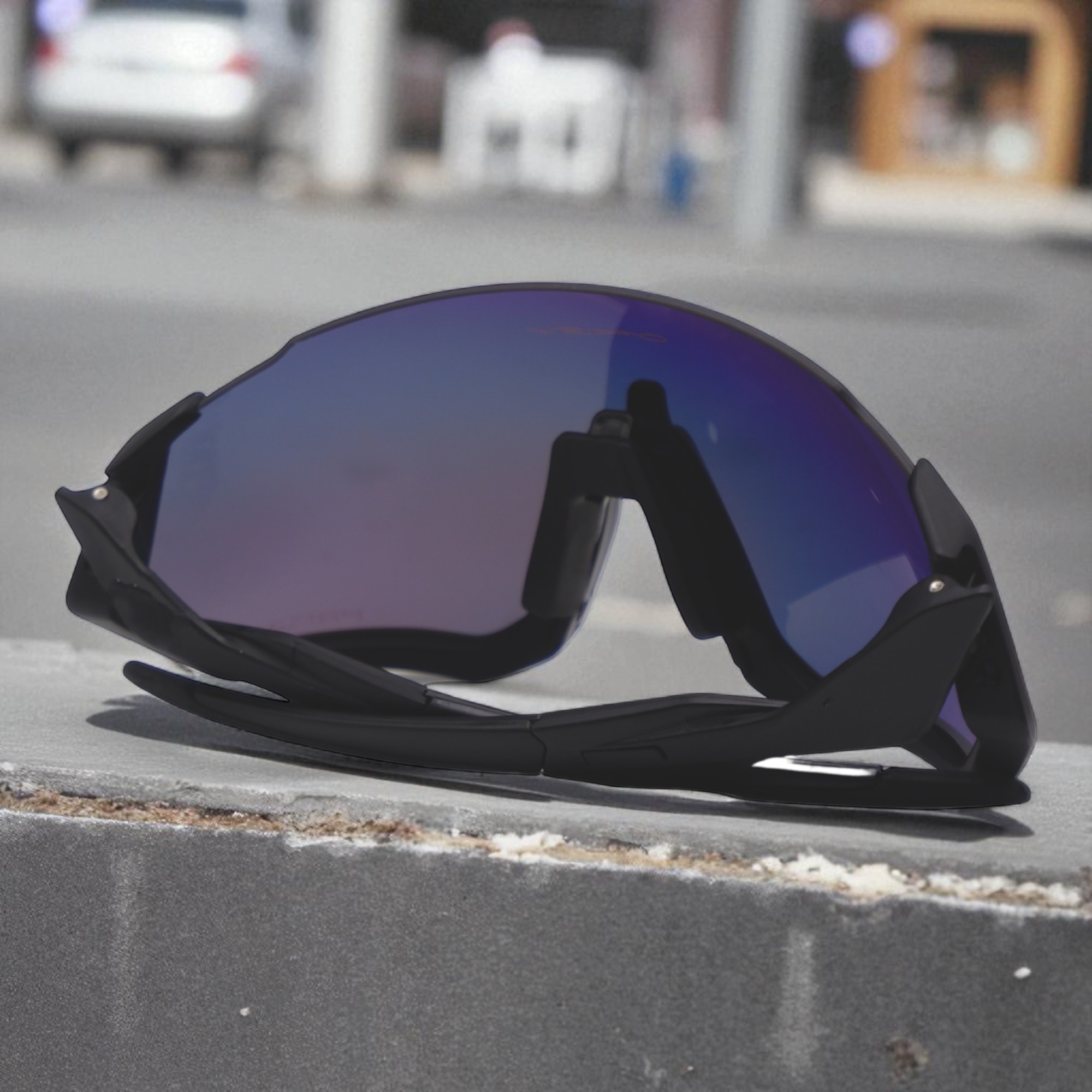 แว่นตาปั่นจักรยานแบบเปลี่ยนเลนส์ T-REX S1234 พร้อมกล่อง ผ้าเช็ดแว่น