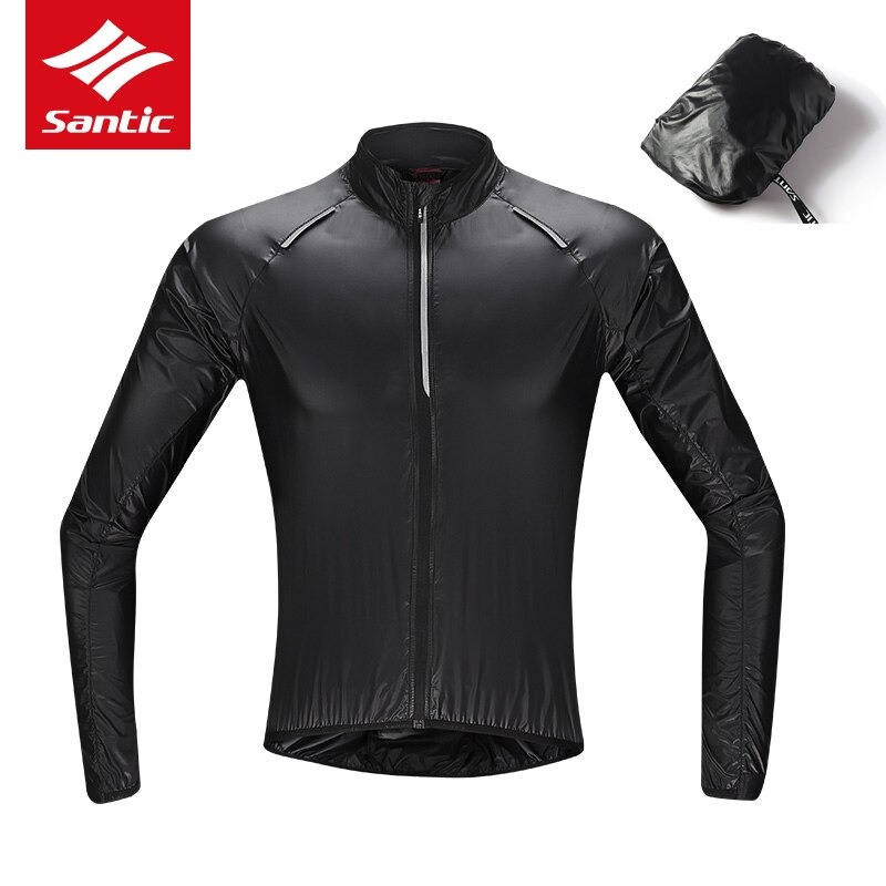 เสื้อกันฝน กันลม ปั่นจักรยาน ผ้าลื่น SANTIC M9CO1105